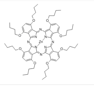 1,4,8,11,15,18,22,25-八丁氧基酞菁锌盐 cas:107227-89-4