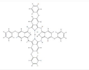 2,9,16,23-四苯氧基-29H,31H-酞菁氯化铝	 cas:154755-50-7