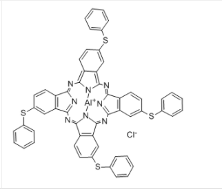 cas:155613-95-9，2,9,16,23-四(苯基硫代)-29H,31H-酞菁氯化铝	