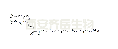 BDP FL-PEG4-amine TFA salt