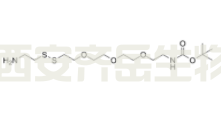 Amino-ethyl-SS-PEG3-NHBoc  